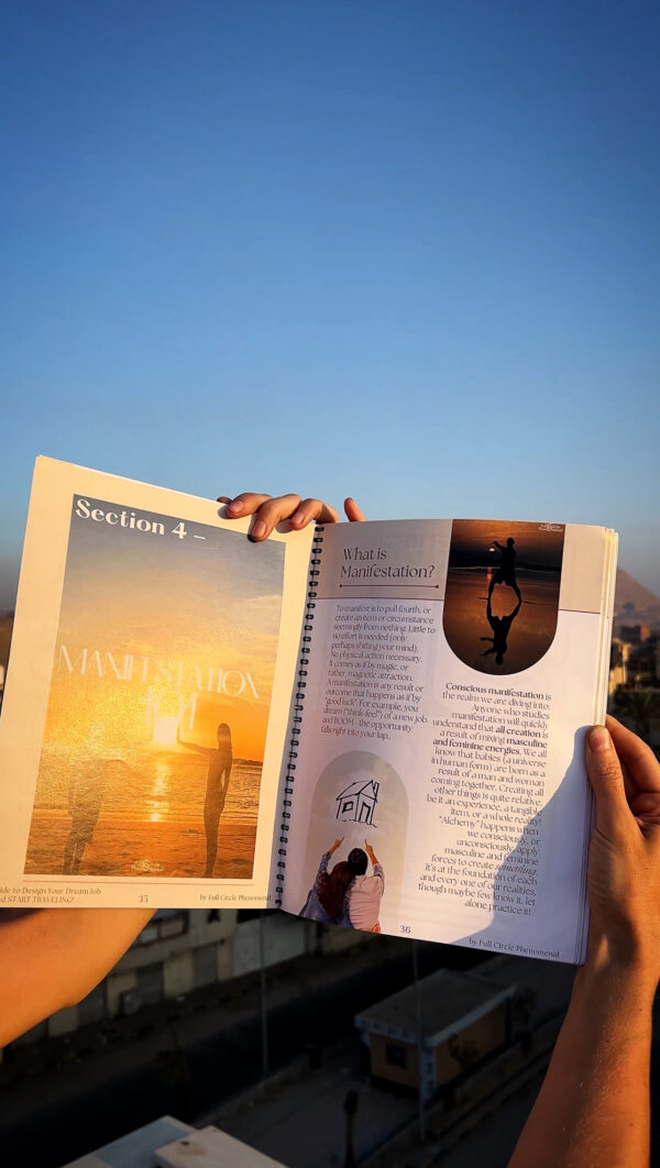 Complete Guide to Design Your Dream Job & START TRAVELING! (Physical Workbook) - Image 8